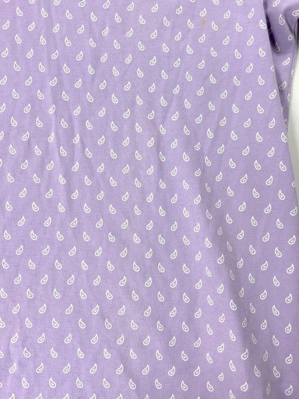 Polo Ralph Lauren Mens Short Sleeve Polo Golf Shirt Lavender Purple Sz L Paisley - Picture 3 of 6
